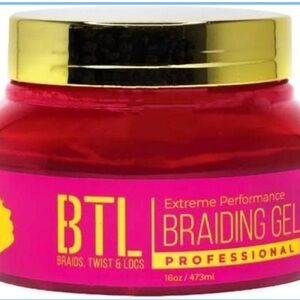 BTL Hair Care Set with Red and Gold Packaging